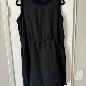 EUC Sporty Black Sleeveless Dress